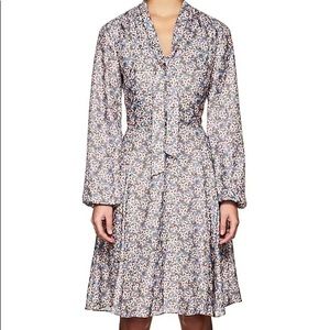 Barney’s New York Floral Long Sleeve Dress L